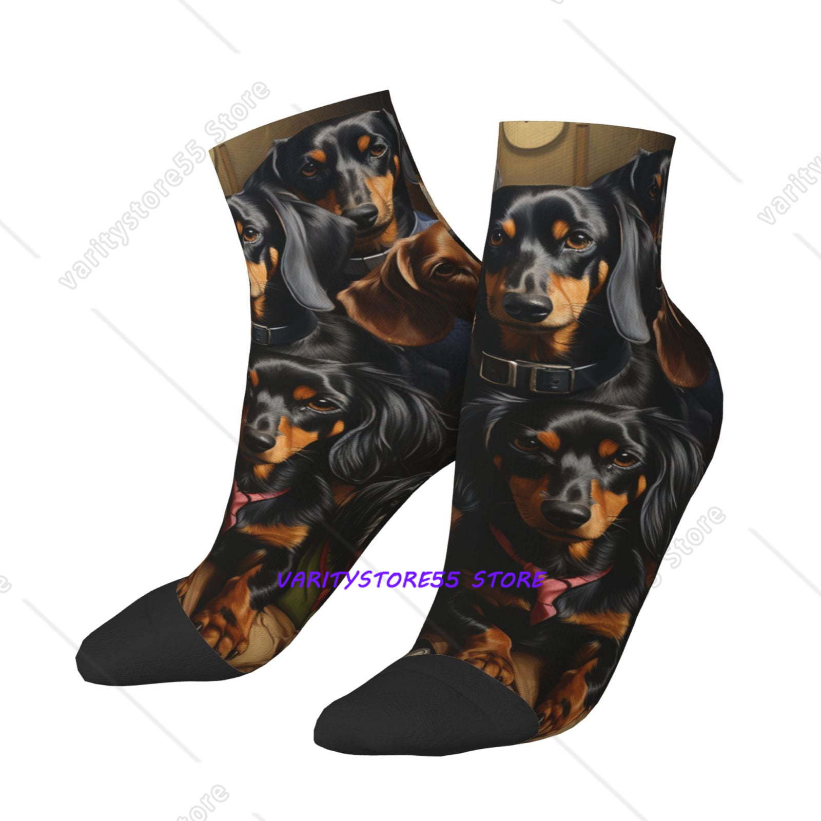 Ankle Sock Low Cut - Calzini corti unisex con stampa divertente,