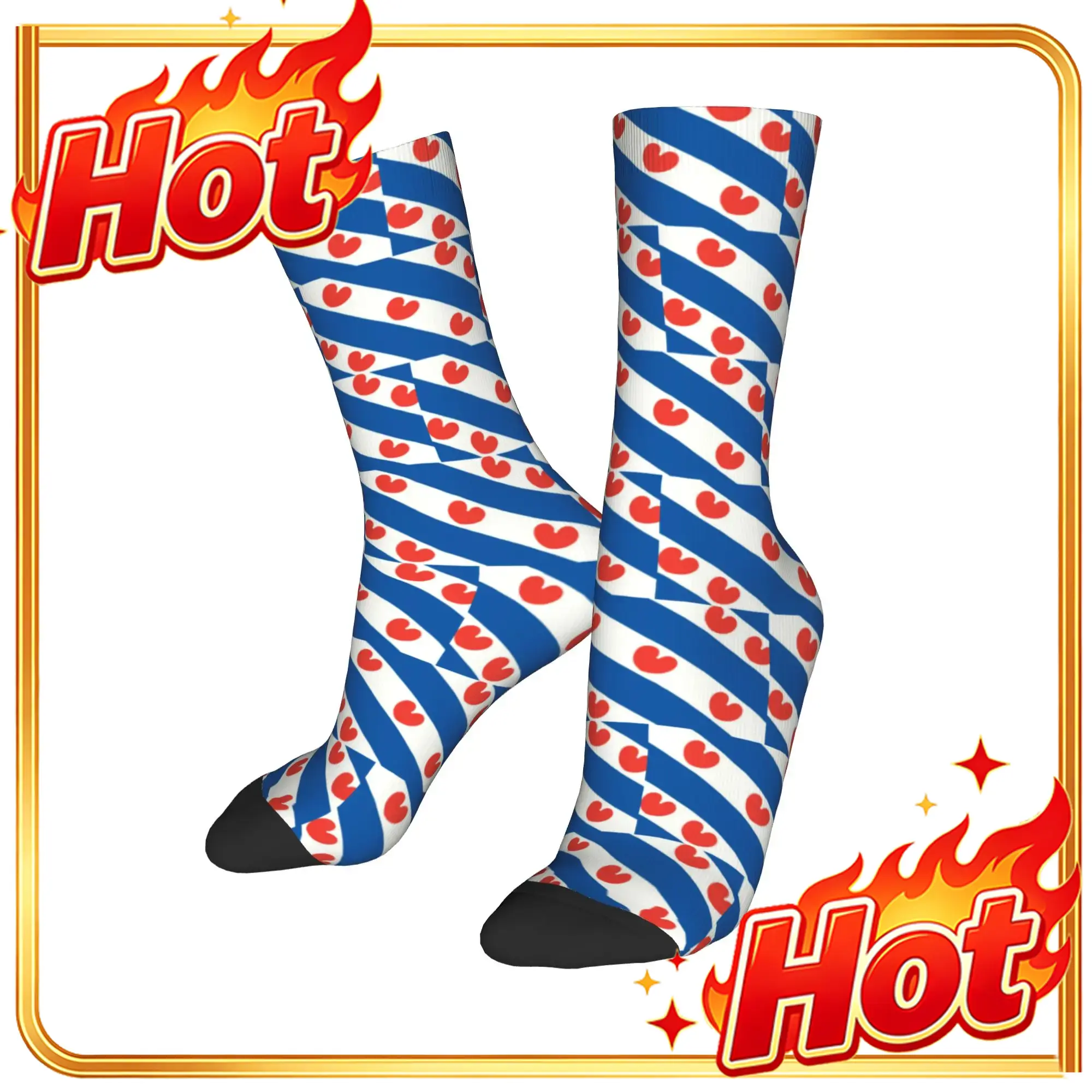 Dress Sock Men - Calzini da uomo con bandiera di