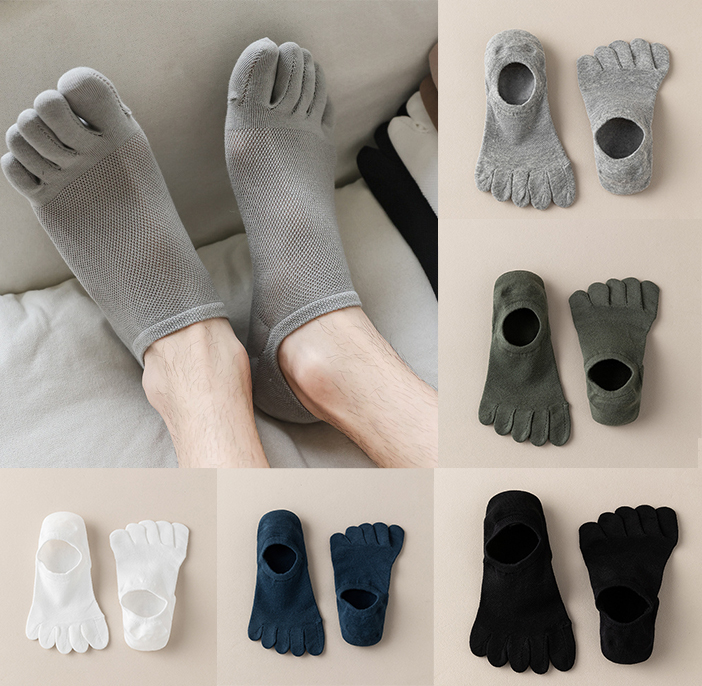 Toe Sock Split - 5 paia di calzini invisibili da