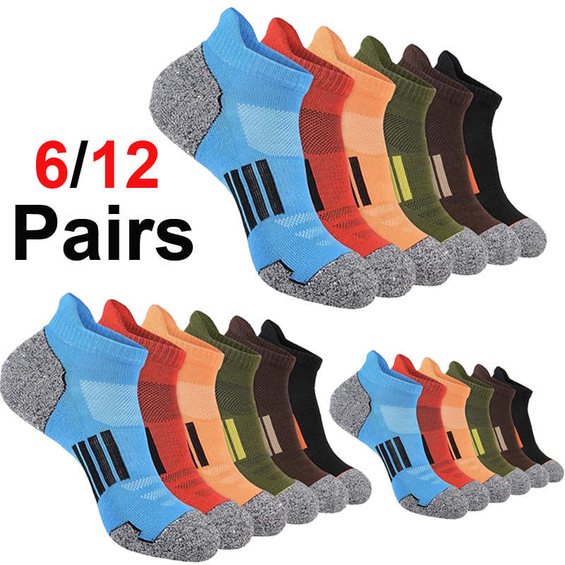 6/12 paia di calzini da uomo a - Ankle Sock Low Cut recensione e prezzo