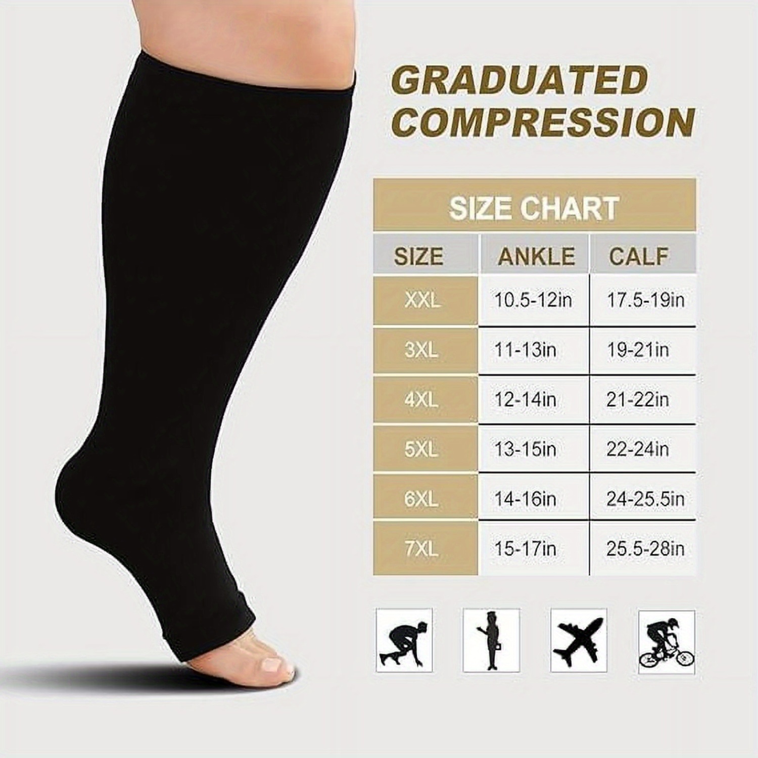 1 paio di calzini a compressio - Compression Sock Medical recensione e prezzo